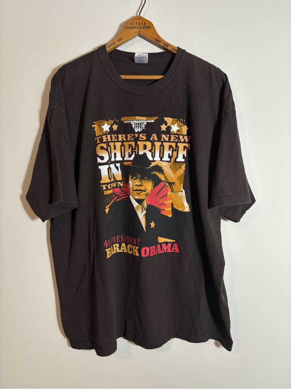Barack Obama New Sheriff President Shirt XXL